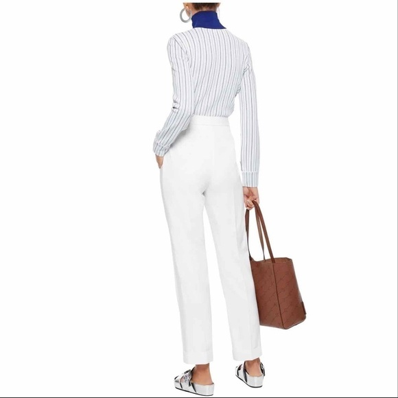 Stella Mc Cartney Pinstriped Stretch knit track jacket - Picture 4 of 16